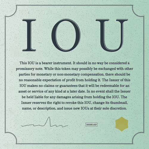 IOU #169