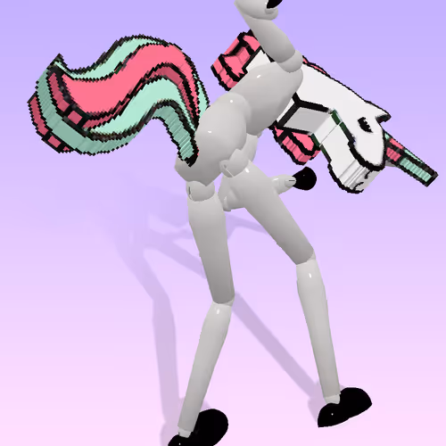 B16A55 Pink Unicorn Avatar