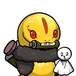 Orochi-Gold(scroll) #00488