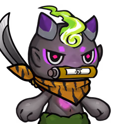 Yama-Transparent purple(scroll) #25668