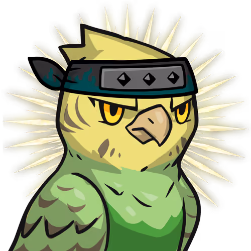 Narukami-Yellow budgie #14889