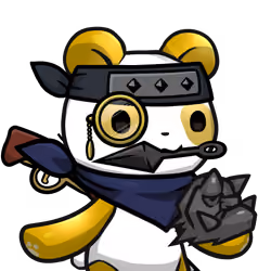 Leelee-Gold01(kunai) #05012