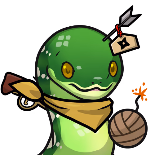 Orochi-Cute little greenie #19109