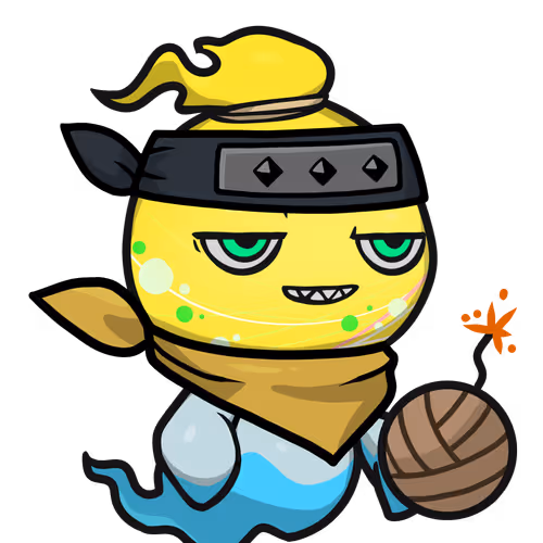 Mitama-Water balloon yo-yo(yellow) #12861