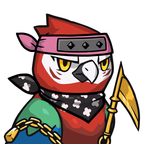 Narukami-Scarlet macaw #00381