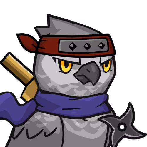 Narukami-Grey parrot #13813