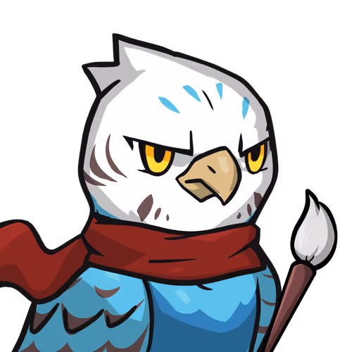Narukami-Blue budgie #04076