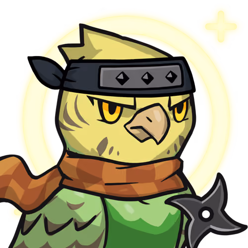 Narukami-Yellow budgie #15531