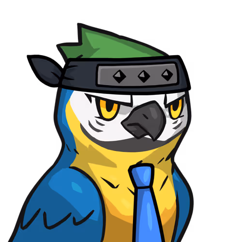 ［Locked］Narukami-Blue-and-white macaw #09218