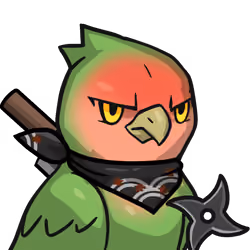 Narukami-Rosy-faced lovebird #01299