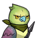 6834