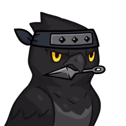 Narukami-Crow(kunai) #19398