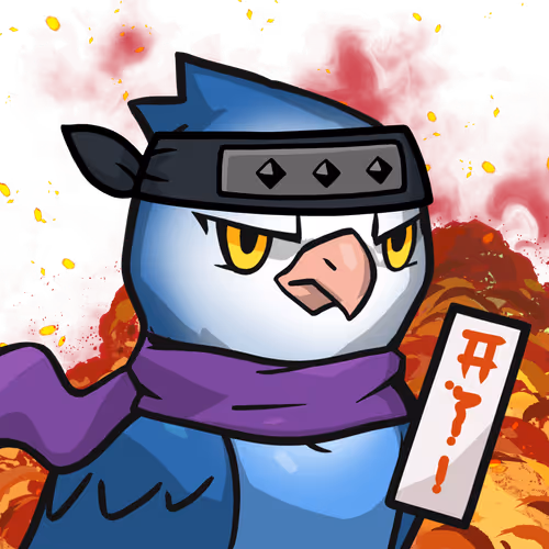 Narukami-Rosy-faced lovebird(blue) #15050