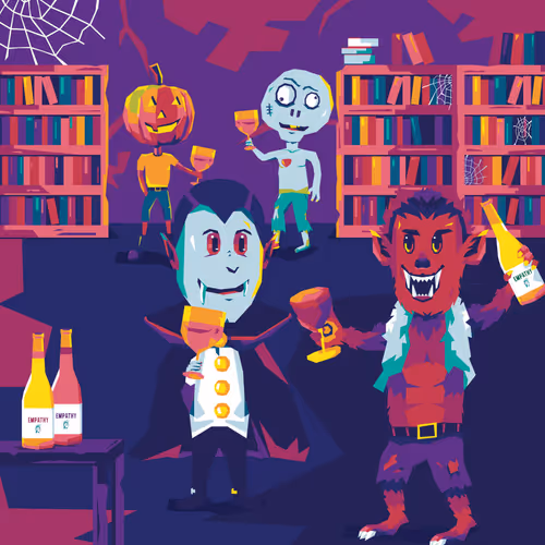 Scary Wine Party