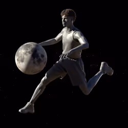 LaMelo Ball Collectibles, Type: Silver Moon, ID:638