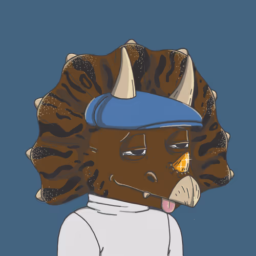 Bored Triceratops Cave Club Nft