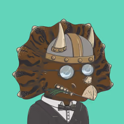 Bored Triceratops Cave Club #267