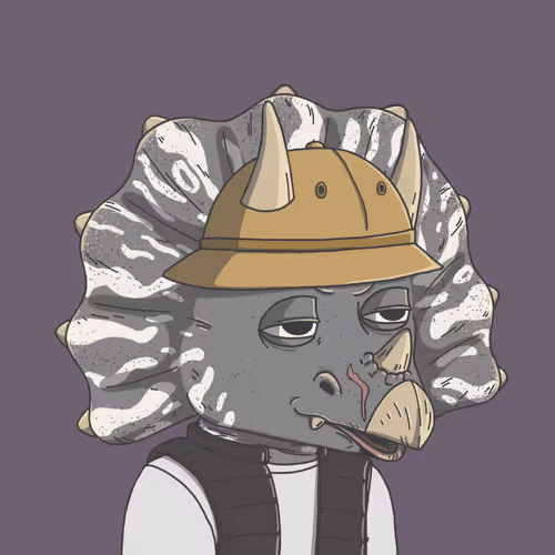 Bored Triceratops Cave Club #48