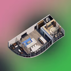 Wealthy Towers Apartment #1454
