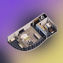 Wealthy Towers Apartment #833
