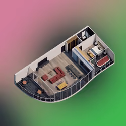 Wealthy Towers Apartment #520