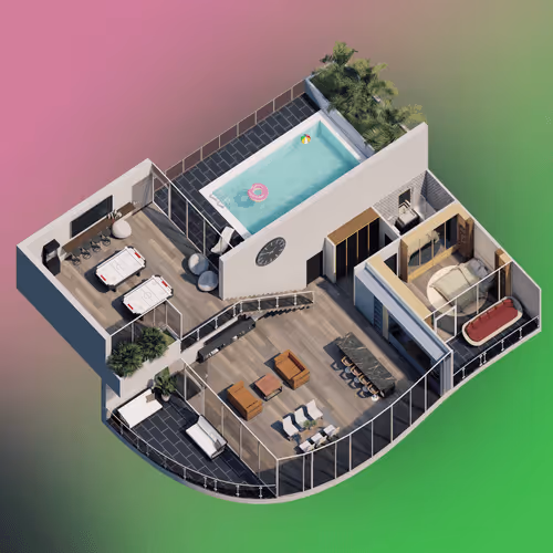Wealthy Towers Apartment #60