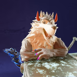 Hungry Wolves 5574