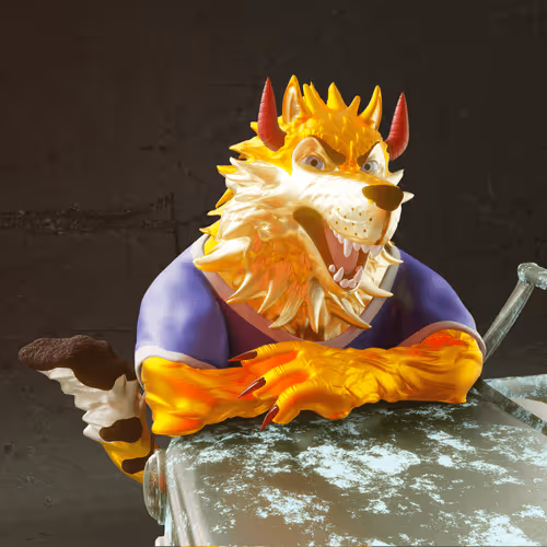 Hungry Wolves 5958
