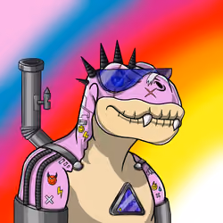 Metasaurs Punks #9457