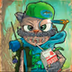 Toxic cat skoojah collab