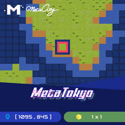 MetaTokyo Land NFT(1095,845)