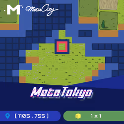 MetaTokyo Land NFT(1105,755)