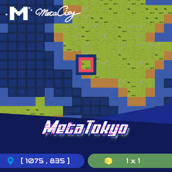 MetaTokyo Land NFT(1075,835)