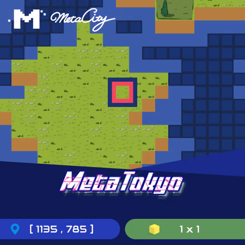 MetaTokyo Land NFT(1135,785)