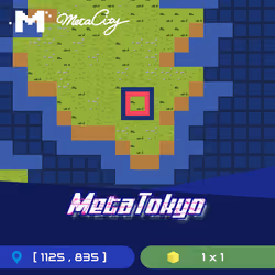 MetaTokyo Land NFT(1125,835)