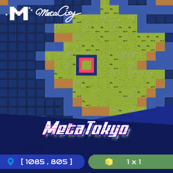 MetaTokyo Land NFT(1085,805)