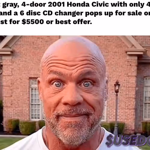 A Gently Used 2001 Honda Civic Nft