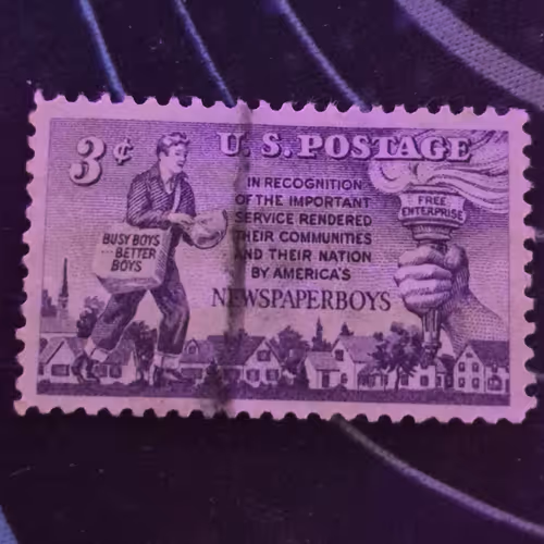 3 cent newapaperboy