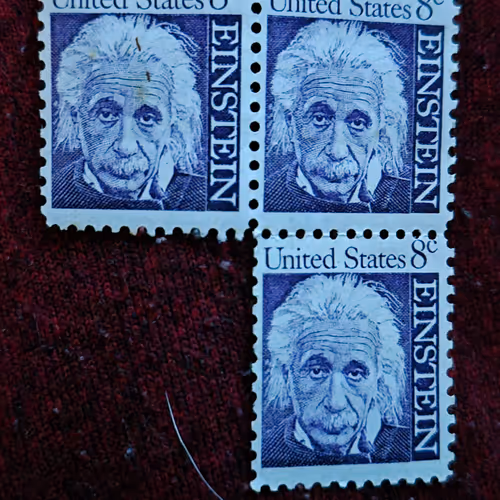 Albert Einstein 1966 vintage