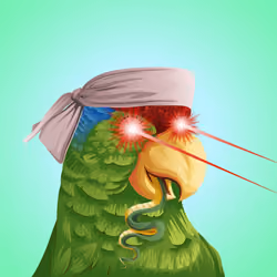 #3871 Parrot