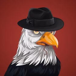 #1424 Bald Eagle