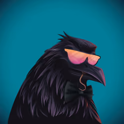 #1414 Crow
