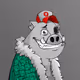 6392