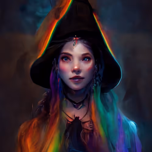 Rainbow Witch