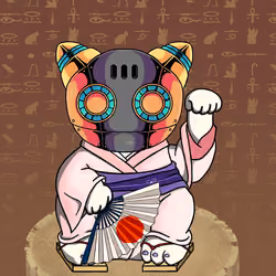 Lucky Maneki #12240 - "Geisha"