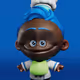 6886