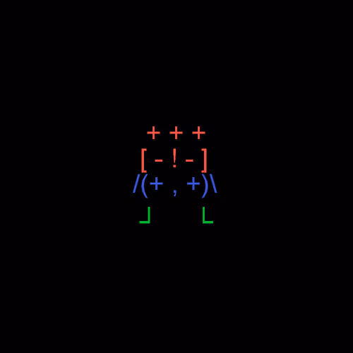 Trash Ascii Robots
