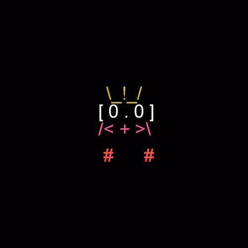 Trash Ascii Robots