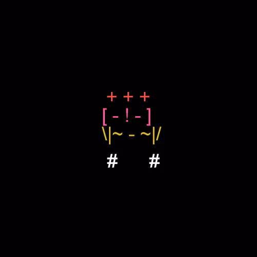 Trash Ascii Robots