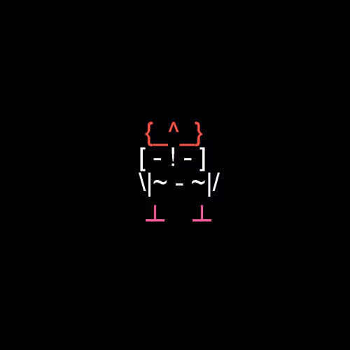Trash Ascii Robots